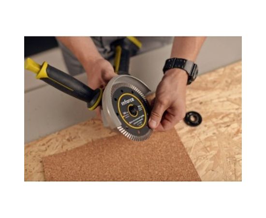 Диск алмазный турбо ультратонкий по керамике (125х22.2 мм) для УШМ Inforce 11-01-496 – изображение 4