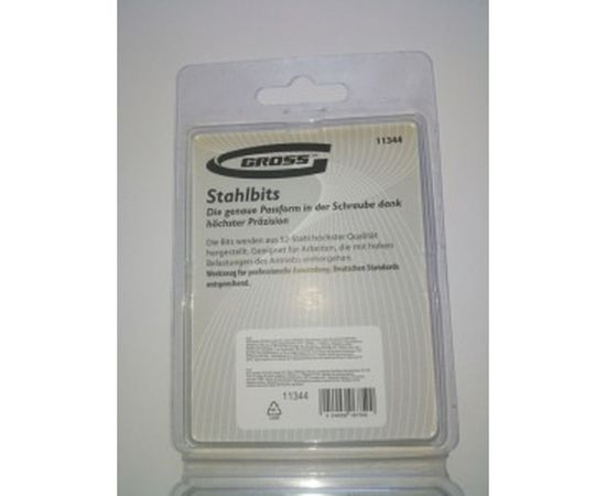 Набор бит PZ1х50, сталь S2, 10шт GROSS 11344 – изображение 4