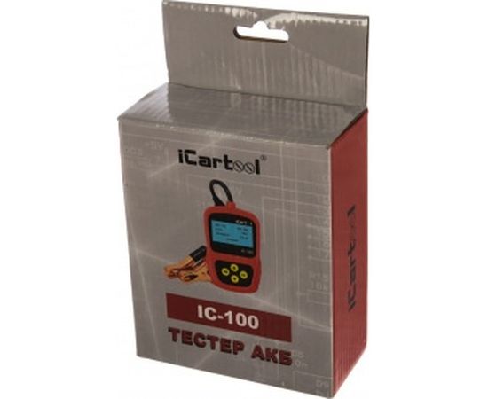 Тестер аккумуляторных батарей 12V iCartool IC-100 – изображение 4