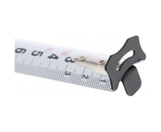 Рулетка Doppelhaken 5мх25мм, двухсторонний зацеп, нейлон, двуст.шкала GROSS 31124 – изображение 4