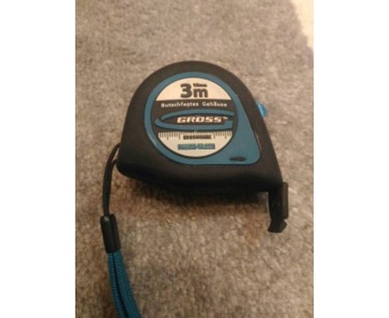 Рулетка 3 м x 16 мм GROSS Ergonomisch 31101 – изображение 5