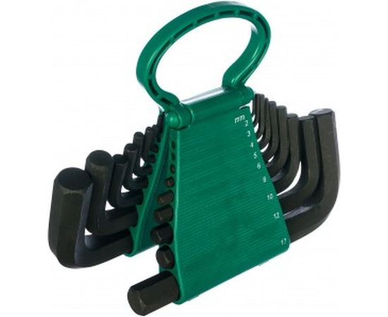 Комплект коротких угловых шестигранников Jonnesway H01MH118S – изображение 2