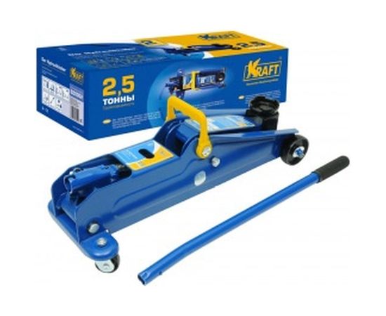 Подкатной гидравлический домкрат KRAFT 2.5 т KT 820002 – изображение 2