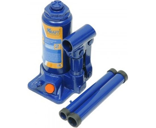 Бутылочный домкрат KRAFT 2 т, в кейсе KT 800012 – изображение 2