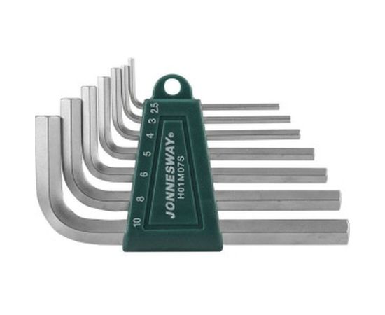 Комплект угловых шестиграников Jonnesway H01M07S – изображение 2
