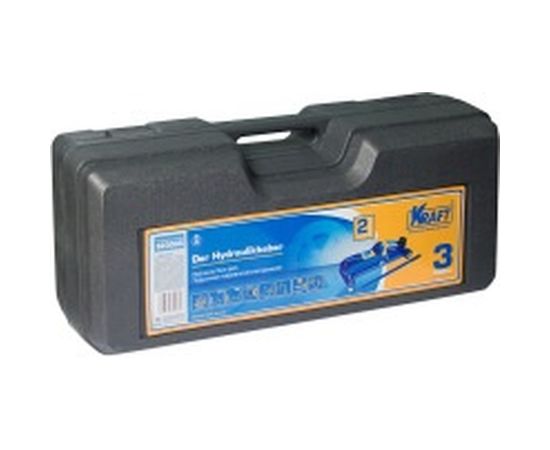 Подкатной гидравл домкрат KRAFT 3 т, кейс KT 820005 – изображение 2