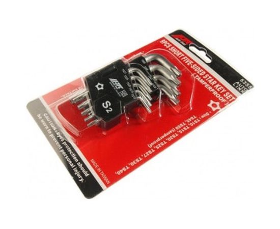 Набор Г-образных ключей торкс ТS10-ТS50 9шт JTC 5355 – изображение 2