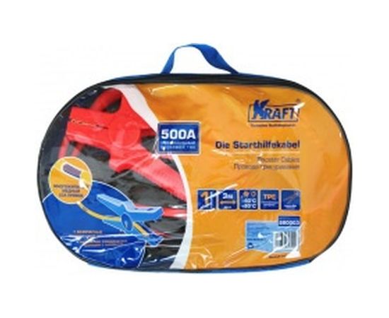 Провода прикуривания KRAFT 500А KT 880003 – изображение 2