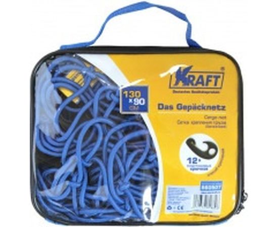 Сетка KRAFT 90х130, багажная, 12 пл кр KT 860507 – изображение 2