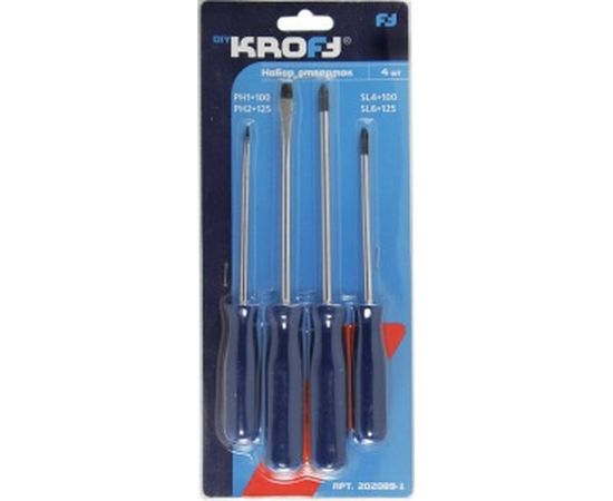 Набор отверток KROFT 4 шт 202089-1 – изображение 2