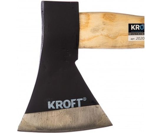 Топор Kroft 600г, ручка из твердых пород древесины 202064 – изображение 2