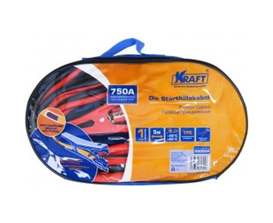 Провода прикуривания KRAFT 750А KT 880004 – изображение 2