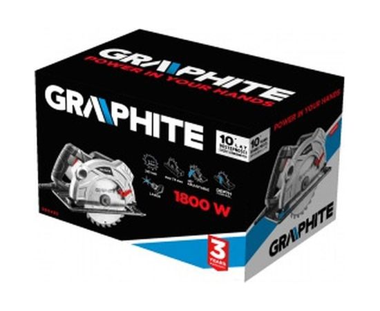 Дисковая пила GRAPHITE 58G493 – изображение 3