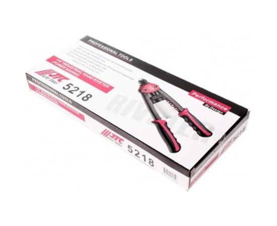 Ручной вытяжной заклепочник с контейнером для сбора стрежней, 325мм JTC 5218 – изображение 3