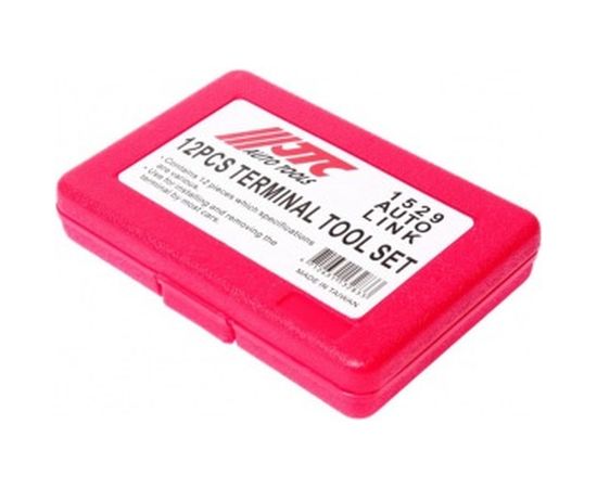 Набор инструментов для ремонта автоэлектропроводки (12 предметов в кейсе) JTC 1529 – изображение 3