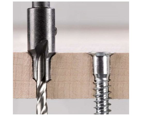 Сверло по дереву (4.5 мм) для конфирмата KWB 5126-04 – изображение 4