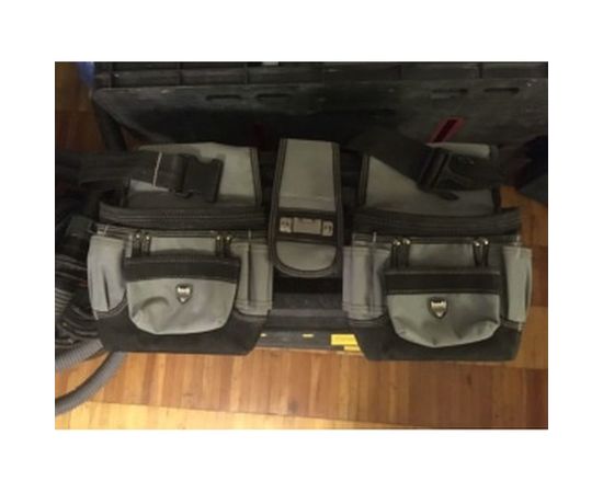 Поясная сумка для инструментов KWB двойная, нейлон 907910 – изображение 4