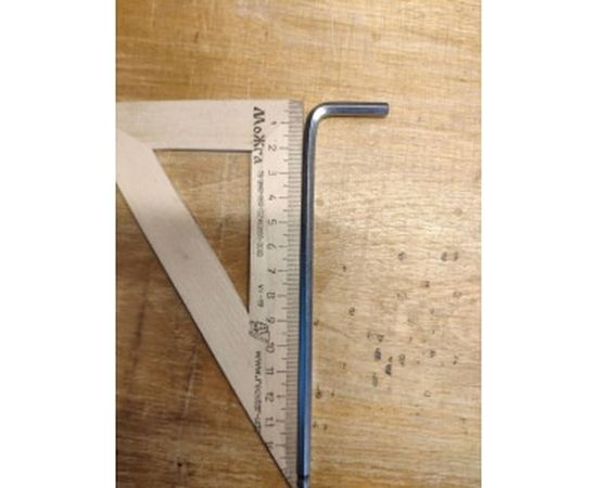 Набор торцевых шестигранных Г-образных ключей с шаром, длинных 9шт KRAFT KT 700562 – изображение 5