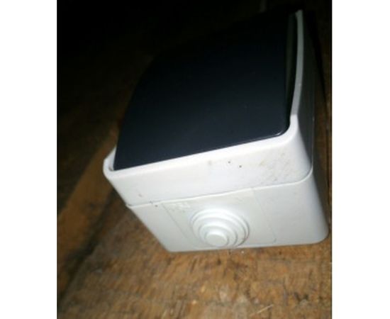 1-клавишный выключатель IEK ОП Форс 10А 250В IP54 BC20-1-0-ФСр ИЭК EVS10-K03-10-54-DC – изображение 6