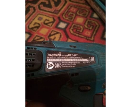 Аккумуляторная дрель-шуруповерт Makita DF347DWE – изображение 13