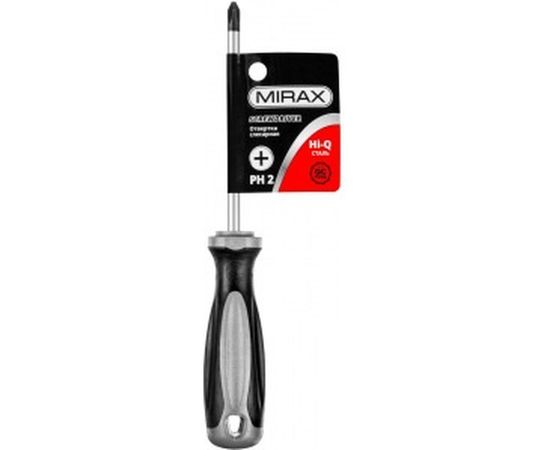 Отвертка MIRAX PH2x100мм 25096-2-10 – изображение 2