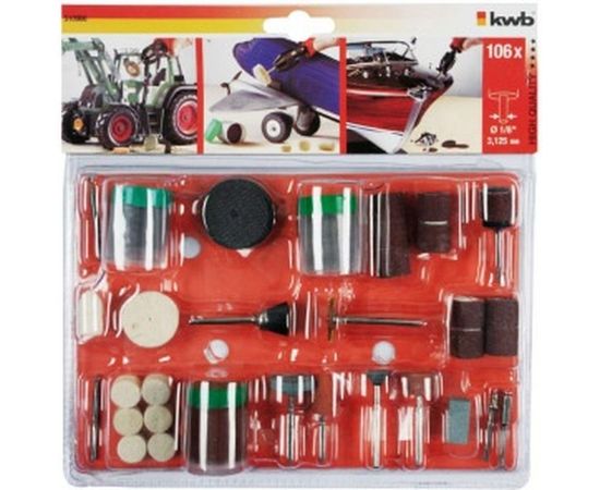 Инструментальный набор KWB 105 шт 5109-00 – изображение 2