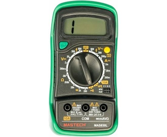 Цифровой мультиметр Mastech MAS830L 59718 – изображение 2