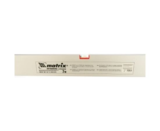 Алюминиевое правило с уровнем, L-2,0 м, 2 ручки MATRIX 89637 – изображение 2