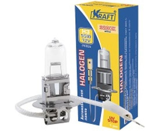 Автолампа KRAFT H3 12v 55w PK22s KT 700006 – изображение 2