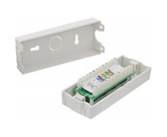 Настенная панель NIKOMAX 6 портов, светло-серая NMC-WP06UD2-GY – изображение 2