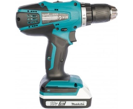 Аккумуляторная дрель-шуруповерт Makita DF457DWLE – изображение 2
