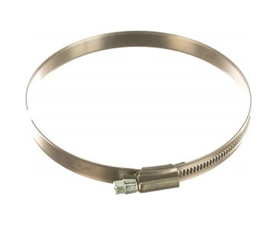Червячный хомут JTC 100-120мм, нержавеющая сталь, ширина ленты 12мм ZN120 – изображение 2