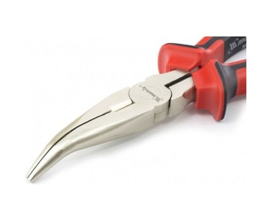 Длинногубцы NICKEL 200 мм изогнутые MATRIX 17424 – изображение 2