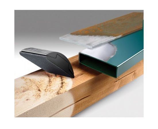 Наждачная бумага по стали и металлу (230х280 мм; зерно 80; электрокорунд) KWB 820-080 – изображение 2