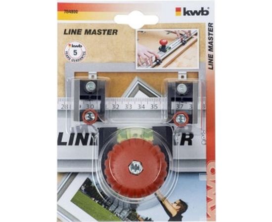 Рукоятка с уровнем + маркеры (2 шт) LINE MASTER KWB 7848-00 – изображение 2