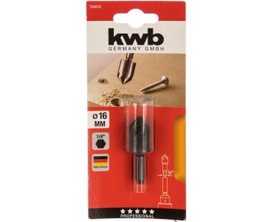 Зенкер WS (16 мм; HEX) KWB 7048-10 – изображение 2