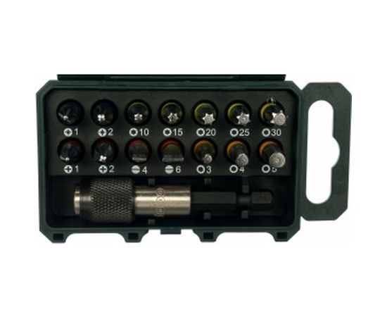 Набор бит 15 предметов Metabo 626703000 – изображение 3