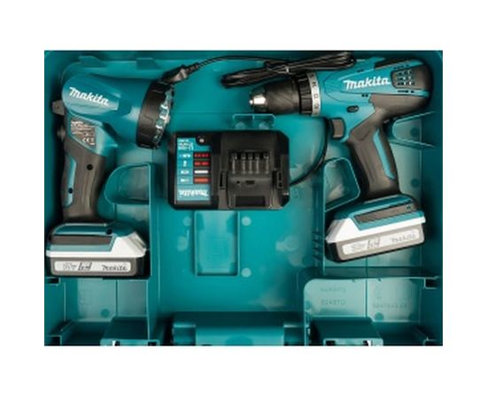 Аккумуляторная дрель-шуруповерт Makita DF457DWLE – изображение 4