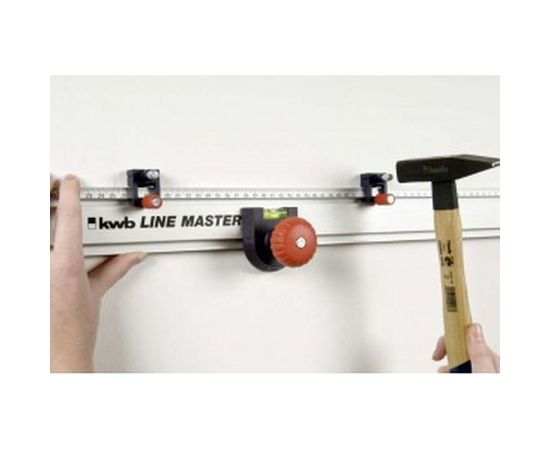 Рукоятка с уровнем + маркеры (2 шт) LINE MASTER KWB 7848-00 – изображение 4
