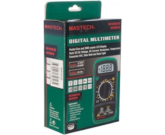 Цифровой мультиметр Mastech MAS838 57762 – изображение 4