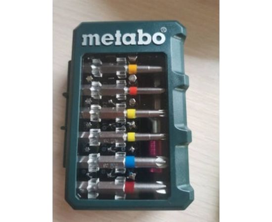 Набор бит (29 предметов) Metabo 626710000 – изображение 4