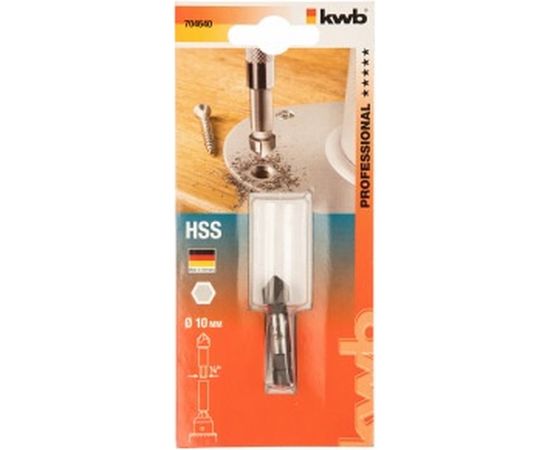 Зенкер (10 мм; HSS) KWB 7046-40 – изображение 4