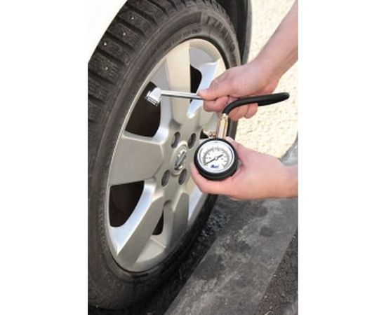 Аналоговый манометр со шлангом KRAFT KT 830003 – изображение 4