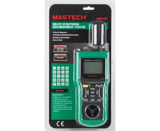 Многофункциональный тестер окружающей среды MASTECH  MS6300 13-1250 – изображение 5