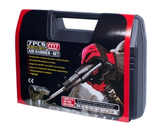 Пневмозубило с набором насадок MIGHTY SEVEN SC-0617C – изображение 5