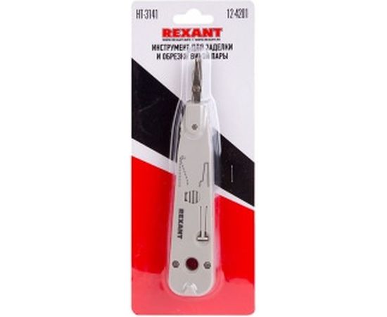 Инструмент для заделки и обрезки витой пары 110 REXANT ht-3141 12-4201 – изображение 2