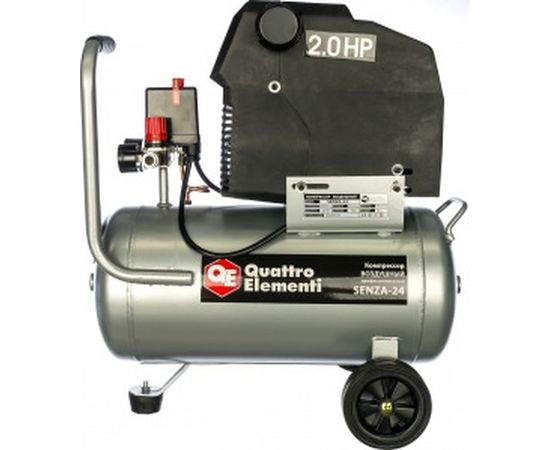 Безмасляный поршневой компрессор QUATTRO ELEMENTI SENZA-24 770-223 – изображение 2