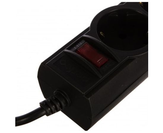 Сетевой фильтр PERFEO POWERX 3,0м 5 розеток черный 30&nbsp;013&nbsp;680 – изображение 2