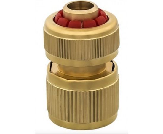 Соединитель быстроразъемный для шланга (3/4") QUATTRO ELEMENTI 246-401 – изображение 2