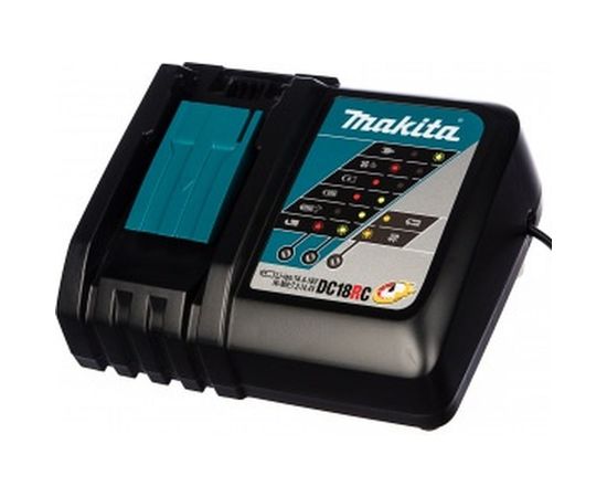 Аккумулятор 18 В, 5 А*ч, Li-ion + зу DC18RC в кейсе MakPac Makita 198311-6 – изображение 2